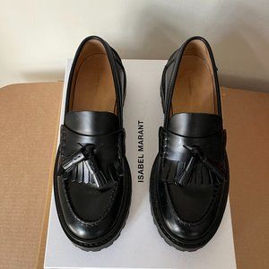 Isabel Marant Black Chunky Loafers